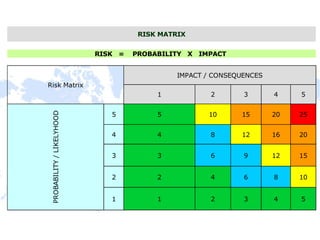 9 Block Risk Matrix Risk assessment | PDF