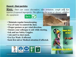 Dust Risk Assessment Example Risk assessment | PPTX