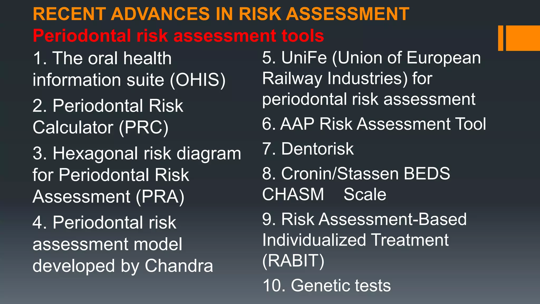 Risk assessment | PPTX