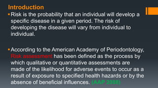 Risk assessment | PPTX