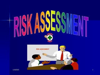 1/18/2023 1
RISK ASSESSMENT
 
