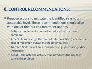 Formal risk assessment processes for learners | PPTX