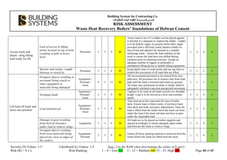 Risk Assessment Documents for ISO 9001 machine | PDF