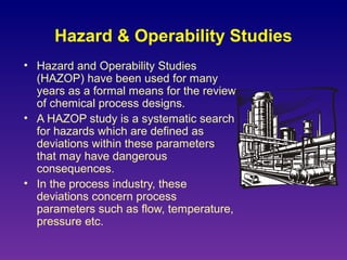 Hazard And Operability Study Example Risk assessment and management | PPT