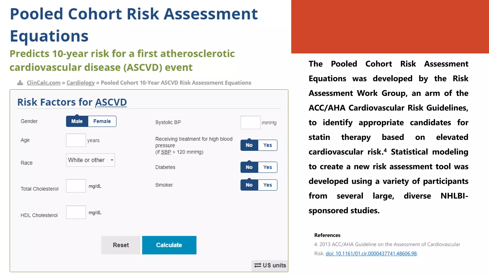 Risk assessment for cardiovascular disease prevention | PDF