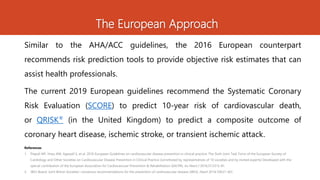 Risk assessment for cardiovascular disease prevention | PDF