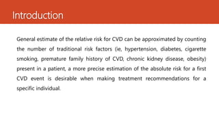 Risk assessment for cardiovascular disease prevention | PDF