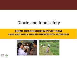 Risk assessment for food safety