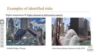 Risk assessment of climate change impacts to built infrastructure ...