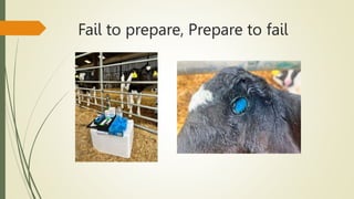 Fail to prepare, Prepare to fail
 