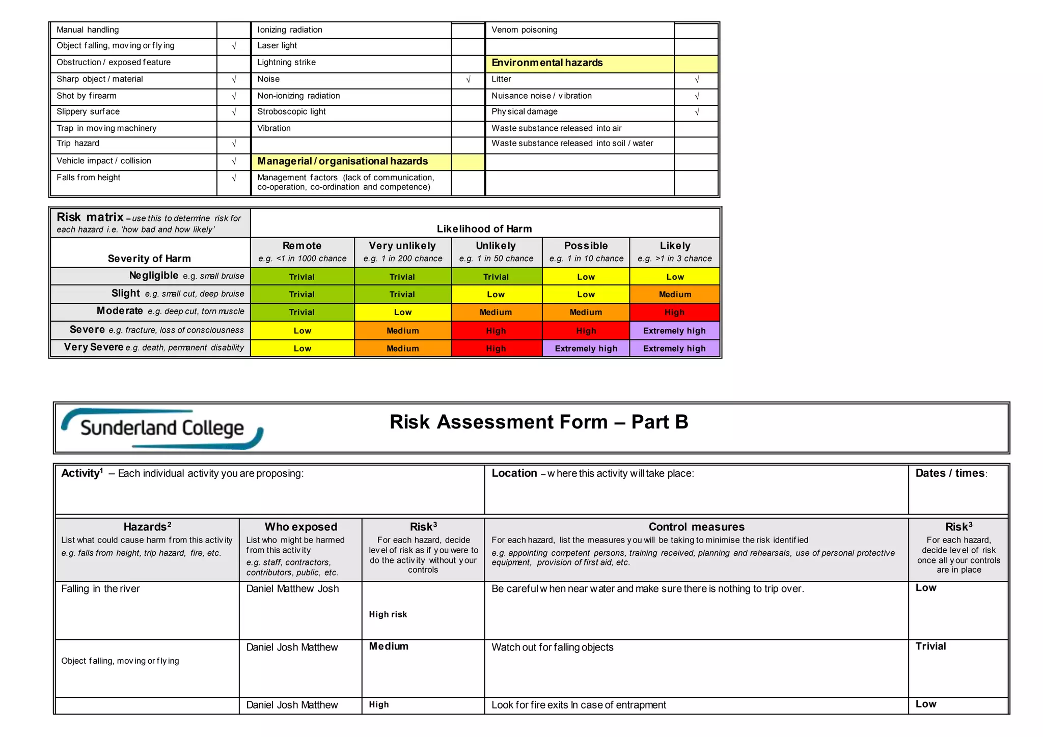 Ce Doc Risk Analysis Risk assessment template.doc gilly | DOCX
