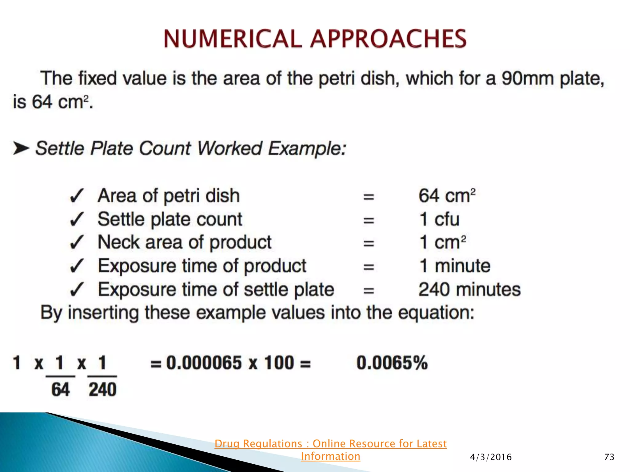 4/3/2016 73
Drug Regulations : Online Resource for Latest
Information
 