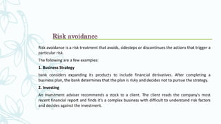 Risk avoidance | PPTX
