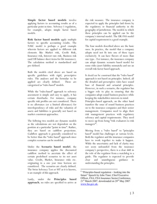 Factor Based Model Risk Based Capital Risk based capital management preeti & warrier | PDF