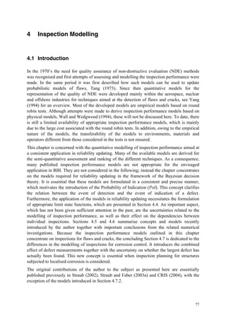 Risk based inspection planning for for steel structures | PDF