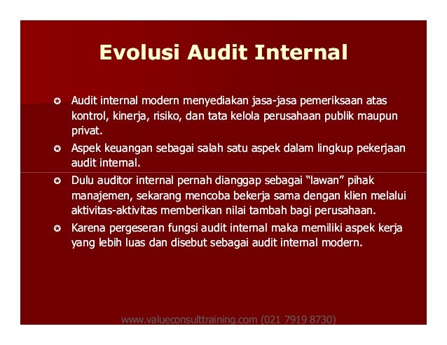 Risk Based Internal Auditing