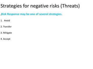 Risk based thinking | PPT
