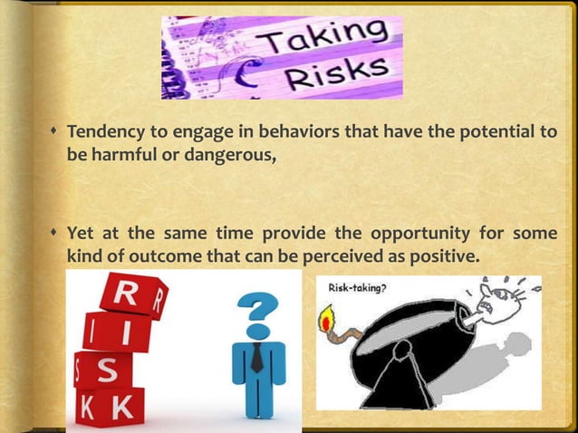 What To Do About Risk Taking Behaviour – LONCFD