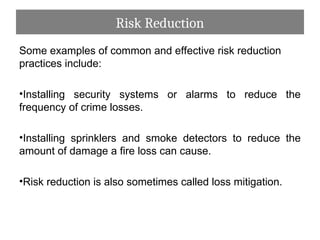 Risk benefit analysis & Reducing Risk.ppt