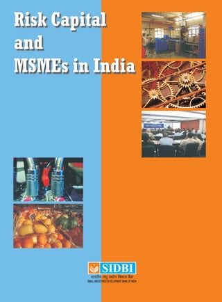 Risk Capital
and
MSMEs in India
 
