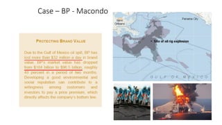 Case – BP - Macondo
 
