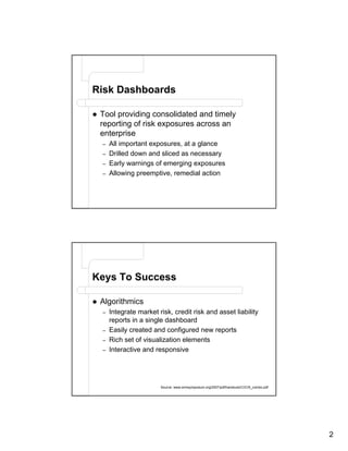Risk Dashboard | PDF
