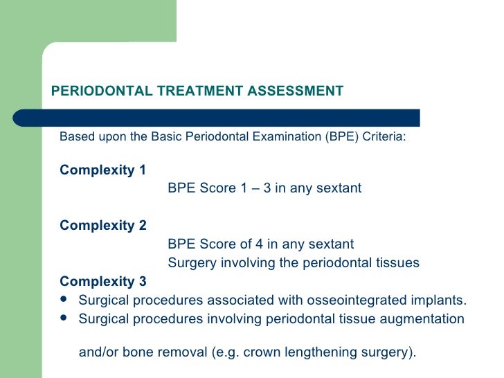 Risk factors in Periodontal Disease