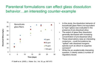 Disolved Glass Risk factors associated with glass delamination | PPTX