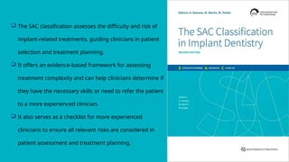 Sac Rating Classifications risk factors for implant pre and post.pptx