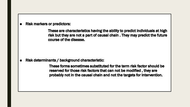 Risk Factors In Periodontal Diseases - 