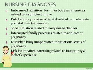 Risk factors in pregnancy | PPTX