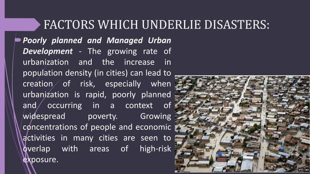RISK FACTORS UNDERLYING DISASTERS Lesson 2.pptx