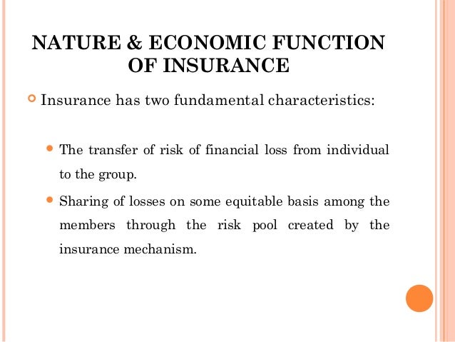 What is the function of risk financing?