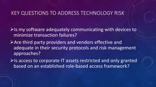 Risk, Fraud Management and Current Issues and Challenges for Digital ...