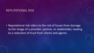 Reputaional Risk Risk, Fraud Management and Current Issues and Challenges for Digital ...