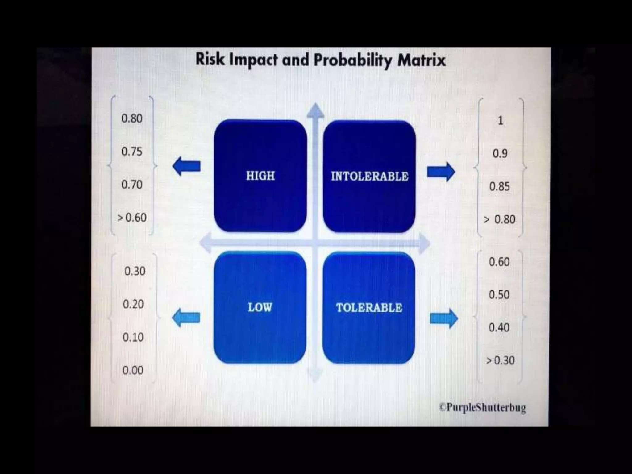 RISK IMPACT AND PROBABILITY MATRIX | PPT