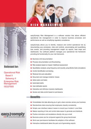 Risk Management Software