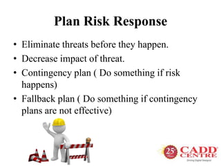 Plan Reduces Risk Risk management | PPTX