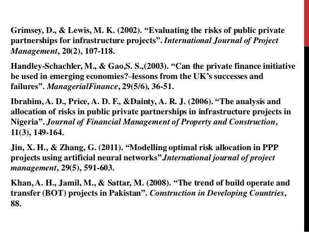Project risk management master thesis