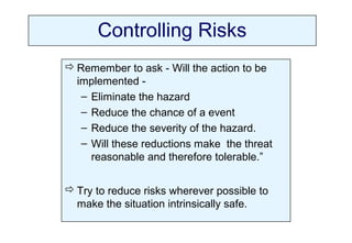 Reasonable Risk Management Risk Management | PPT