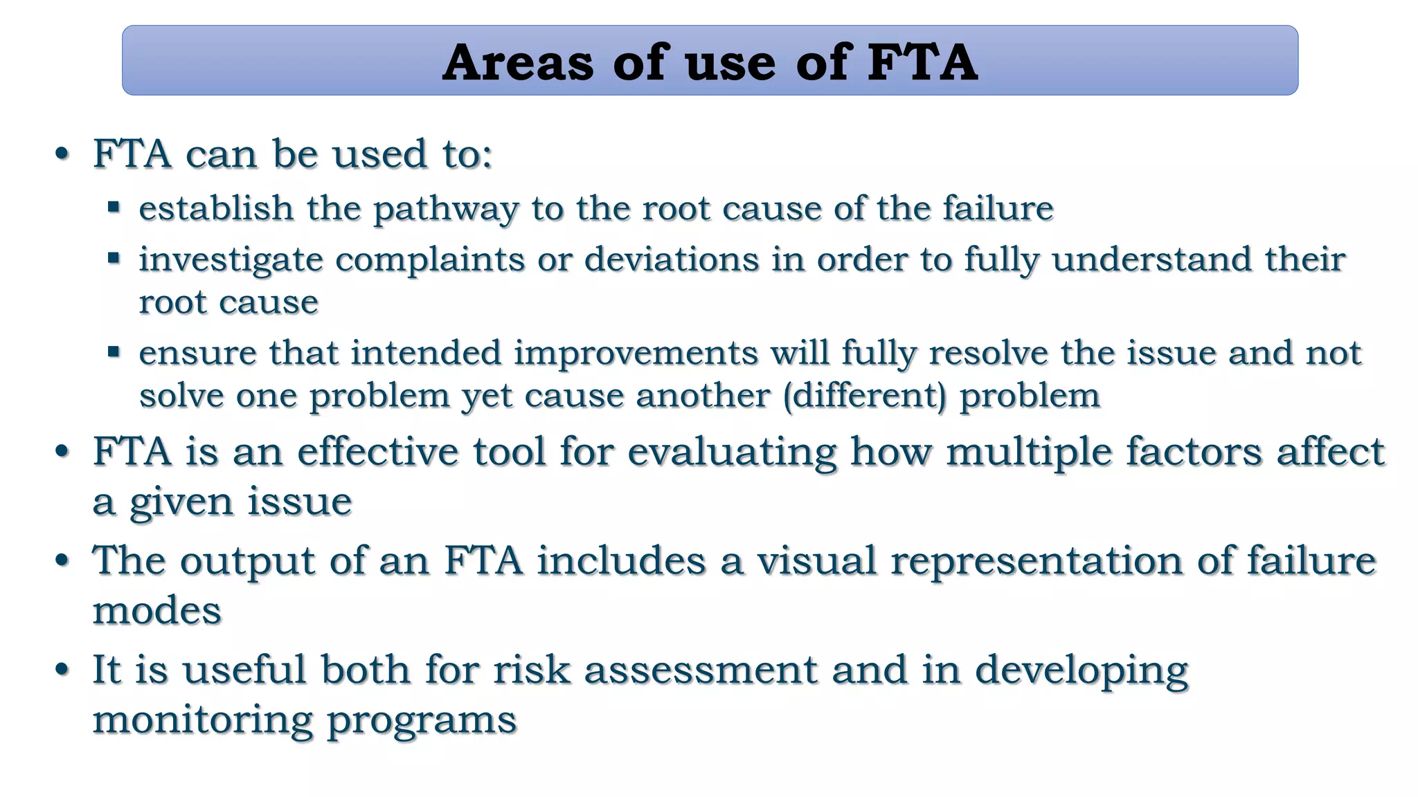 Fta Risk Management Example Risk management in pharmaceutical Industry | PPTX