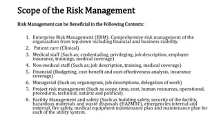 Healthcare Risk Management  