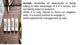 Risk management | PPTX