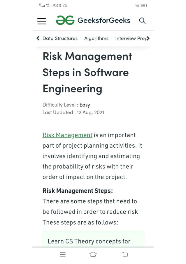 Project Risk Management Pdf Free Download