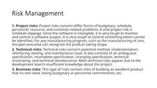 Comprehensive Risk Management Strategies for Software Projects | PPTX