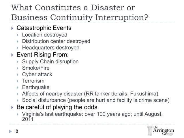 Risk Management -- Business Continuity Planning and Management.pptx