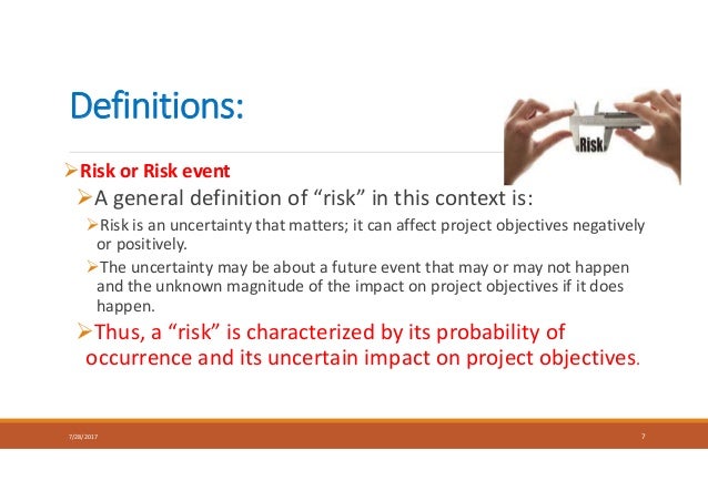case study of risk management