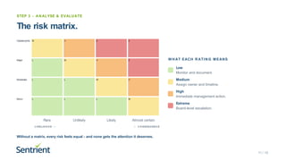 Managing Bats Risk Matrix Risk Management 101 A Complete Guide for Australian Businesses | PDF