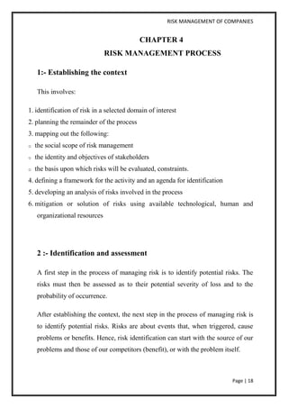 Risk management | PDF