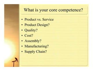 Risk Management For Manufacturing